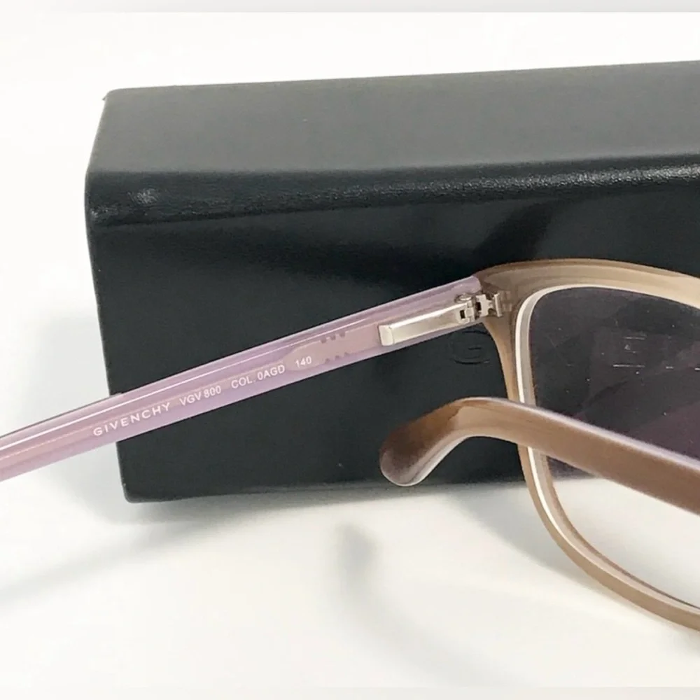 Givenchy Eyeglasses Light Brown and Lavender